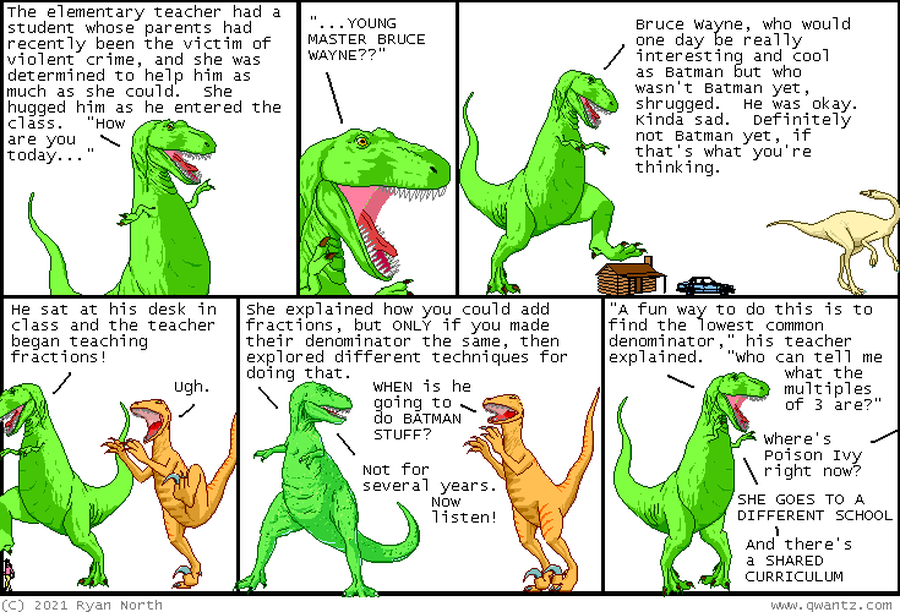 Dinosaur Comics 3729 I have been getting a lot of unsolicited notes about m...